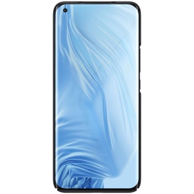 Xiaomi Mi 11 Nillkin Frosted Shield melns plastmasas apvalks | vacins.lv