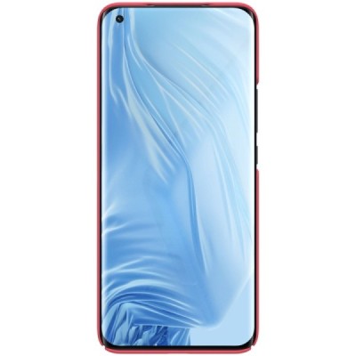 Xiaomi Mi 11 Nillkin Frosted Shield sarkans plastmasas apvalks | vacins.lv