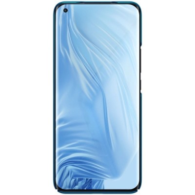 Xiaomi Mi 11 Nillkin Frosted Shield синий пластиковый чехол | Vacins.lv