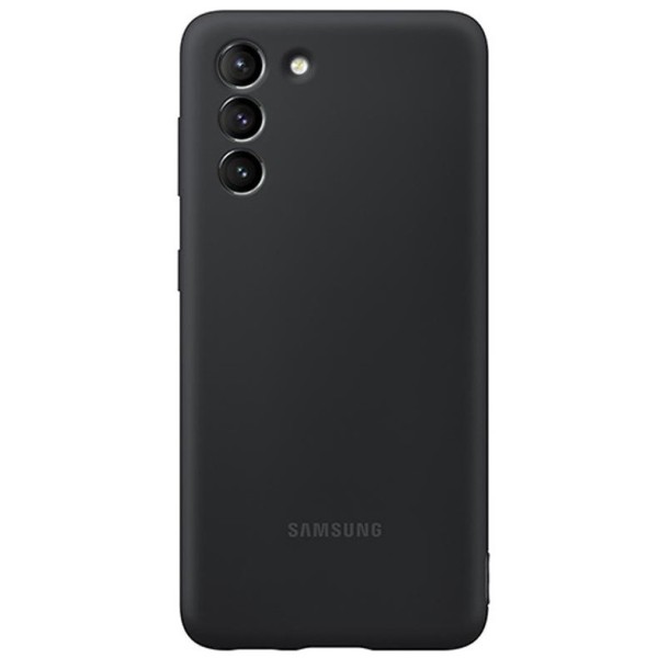 „Samsung“ Silicone Cover чехол - чёрный (Galaxy S21)