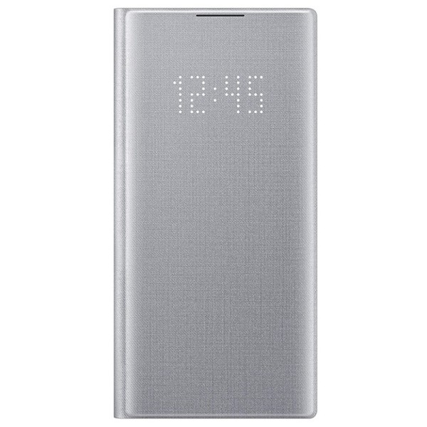 „Samsung“ Led View Cover atvērams maciņš - sudrabs (Galaxy Note 10)