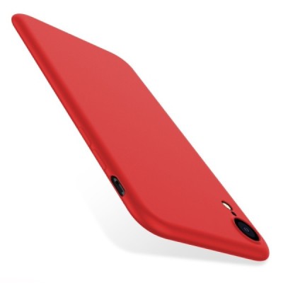 Apple iPhone Xr „X-Level“ Original LSR sarkans cieta silikona apvalks | vacins.lv