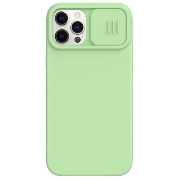 „Nillkin“ CamShield MagSafe чехол - зелёный (iPhone 12 / 12 Pro)