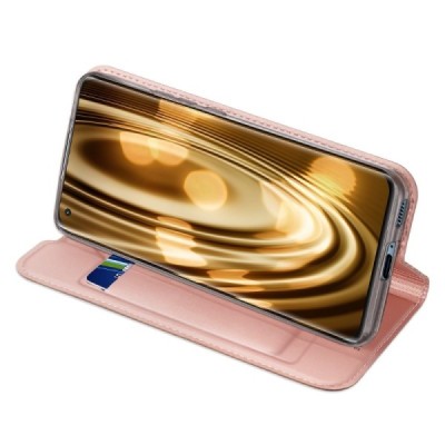 Dux Ducis Skin серии Xiaomi Mi 11 розовый кожаный чехол-книжка | Vacins.lv