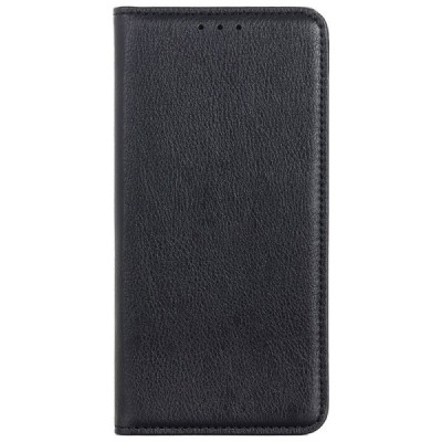 Samsung Galaxy Xcover 5 (G525) melns ādas atvērams maciņš ar magnetu | Vacins.lv