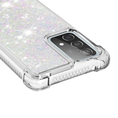 Samsung Galaxy A52 5G (A526B, A525F) Shine Kickstand твердый силиконовый прозрачный чехол из TPU | Vacins.lv