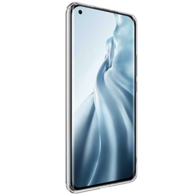Xiaomi Mi 11 „Imak“ твердый силиконовый чехол из TPU прозрачный | Vacins.lv