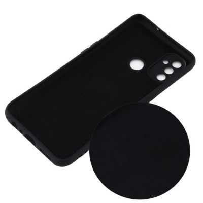 OnePlus Nord N100 „Shell“ cieta silikona (TPU) melns apvalks | vacins.lv