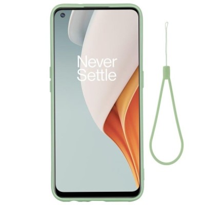 OnePlus Nord N100 Shell (TPU) твердый силиконовый чехол - зелёный | Vacins.lv