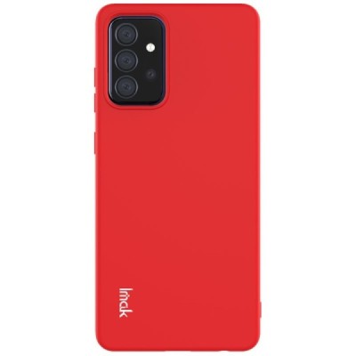Samsung Galaxy A72 (A726B, A725F) „Imak“ cieta silikona (TPU) sarkans apvalks | vacins.lv