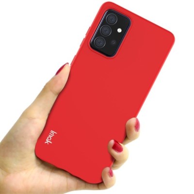 Samsung Galaxy A72 (A726B, A725F) „Imak“ твердый силиконовый чехол из TPU красного цвета | Vacins.lv
