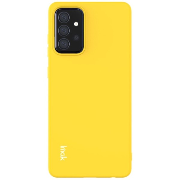 „Imak“ cieta silikona (TPU) apvalks - dzeltens (Galaxy A72)