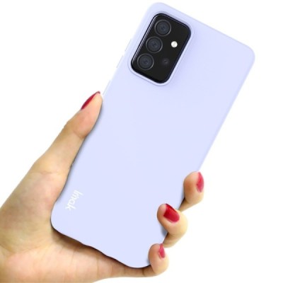 Samsung Galaxy A72 (A726B, A725F) „Imak“ твердый силиконовый чехол из TPU фиолетового цвета | Vacins.lv