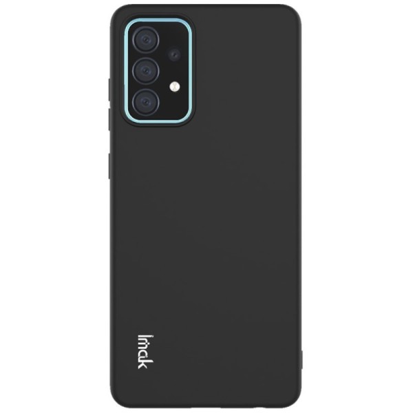 „Imak“ cieta silikona (TPU) apvalks - melns (Galaxy A52 / A52s)