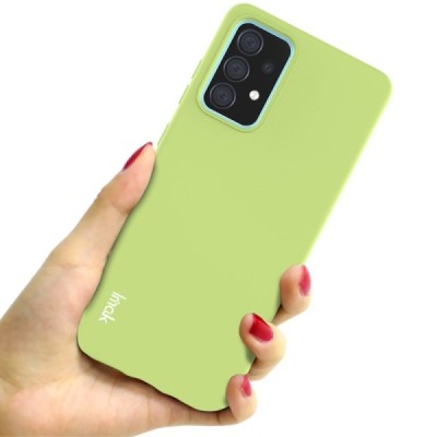 Samsung Galaxy A52 5G (A526B, A525F) „Imak“ cieta silikona (TPU) zaļš apvalks | Vacins.lv