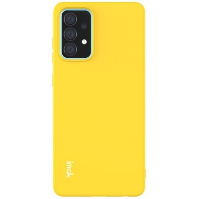 Samsung Galaxy A52 5G (A526B, A525F) „Imak“ твердый силиконовый чехол из TPU жёлтого цвета | Vacins.lv