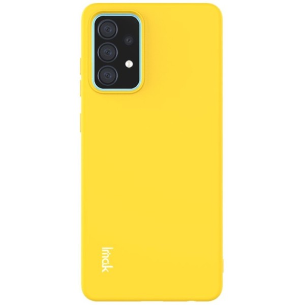 „Imak“ твердый силиконовый (TPU) чехол - жёлтый (Galaxy A52 / A52s)