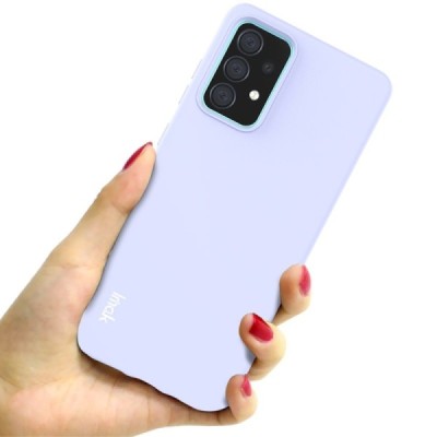 Samsung Galaxy A52 5G (A526B, A525F) „Imak“ твердый силиконовый чехол из TPU фиолетового цвета | Vacins.lv