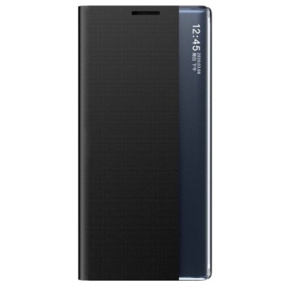 Samsung Galaxy A52 5G (A526B, A525F) View Line melns atvērams maciņš (maks) | Vacins.lv