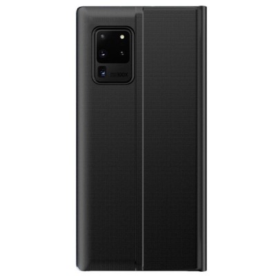 Samsung Galaxy A52 5G (A526B, A525F) View Line melns atvērams maciņš (maks) | Vacins.lv