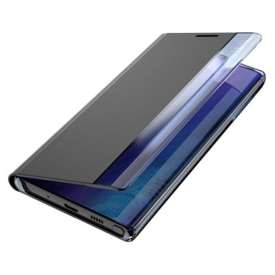 Samsung Galaxy A52 5G (A526B, A525F) View Line melns atvērams maciņš (maks) | Vacins.lv