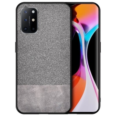 Samsung Galaxy A52 5G (A526B, A525F) „Bi-Color“ Splicing pelēks ādas apvalks | Vacins.lv