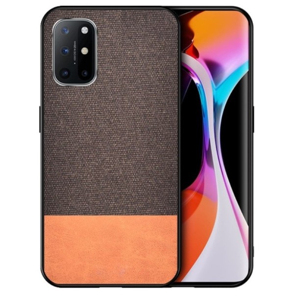 „Bi-Color“ Splicing ādas apvalks - brūns (Galaxy A52 / A52s)