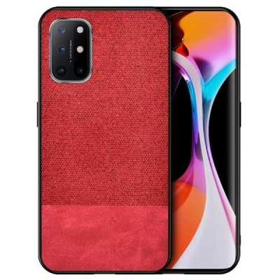 Samsung Galaxy A52 5G (A526B, A525F) „Bi-Color“ Splicing sarkans ādas apvalks | Vacins.lv
