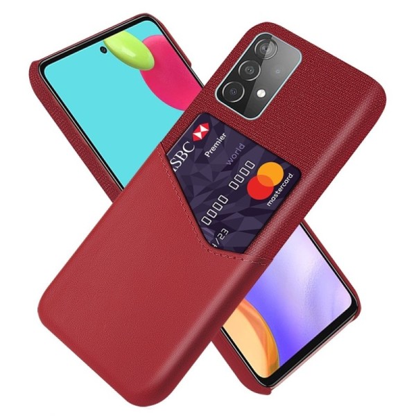 Кожаный чехол „KSQ“ Shell - красный (Galaxy A52 / A52s)