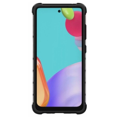Улучшенная защита Honeycomb Samsung Galaxy A52 5G (A526B, A525F) прозрачный твердый силиконовый (TPU) и пластиковый чехол | Vaci