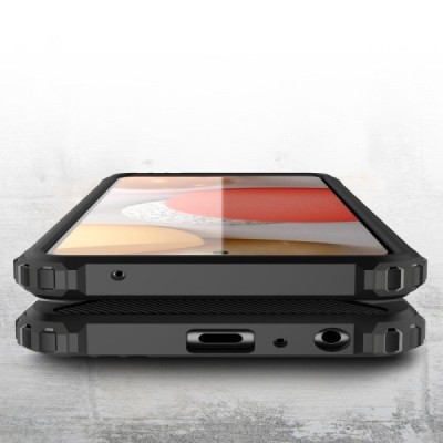 Pastiprinātas aizsardzības melns Samsung Galaxy A72 (A726B, A725F) apvalks | Vacins.lv