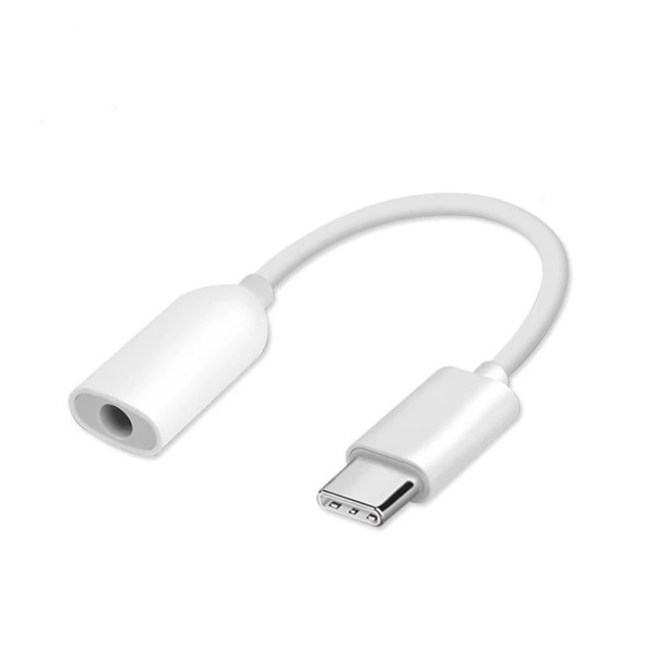 Оригинальный адаптер Xiaomi USB-C — AUX 3,5 мм — белый