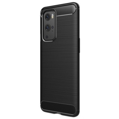 OnePlus 9 Pro Carbon твердый силиконовый чехол (TPU) - черный | Vacins.lv