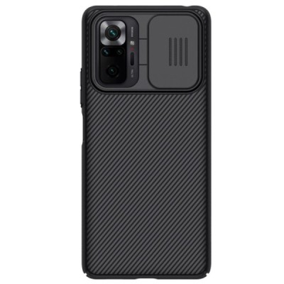 Xiaomi Redmi Note 10 Pro Nillkin CamShield melns apvalks | vacins.lv