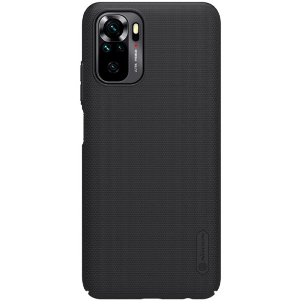 Чехол „Nillkin“ Frosted Shield - чёрный (Redmi Note 10S / Note 10 4G / Poco M5s)