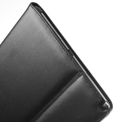 Samsung Galaxy Note Pro 12.2 P905 atverčiamas juodas odinis dėklas / Priedai.lt