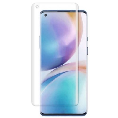 OnePlus 9, OnePlus 8T Calans dzidra ekrāna aizsargplēve (pilnīgi aizsedzama) | Vacins.lv