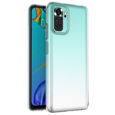 Xiaomi Redmi Note 10S (Note 10 4G, Poco M5s) самый тонкий в мире чехол из прозрачного твердого силикона TPU | Vacins.lv