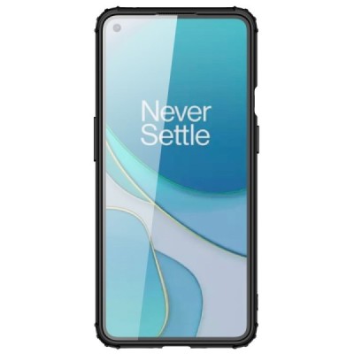OnePlus 9 Armor матовый твердый силиконовый чехол (TPU) с черной окантовкой | Vacins.lv