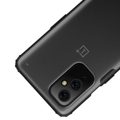 OnePlus 9 Armor матовый твердый силиконовый чехол (TPU) с черной окантовкой | Vacins.lv