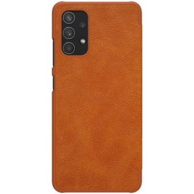 Greznais „Nillkin“ Qin sērijas ādas atvērams brūns Samsung Galaxy A32 4G (A325F) | Vacins.lv