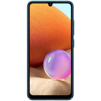 Samsung Galaxy A32 4G (A325F) „Nillkin“ Frosted Shield синий пластиковый чехол | Vacins.lv