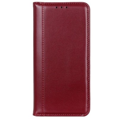 Samsung Galaxy Xcover 5 (G525) „Split“ Magnet bordo ādas atvērams maciņš ar magnetu | Vacins.lv