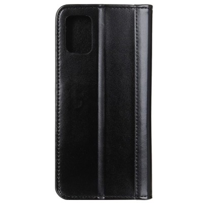 Xiaomi Redmi Note 10S (Note 10 4G, Poco M5s) чёрный кожаный чехол-книжка | Vacins.lv