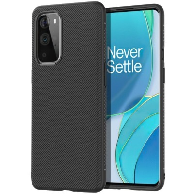 OnePlus 9 cieta silikona (TPU) melns apvalks | vacins.lv