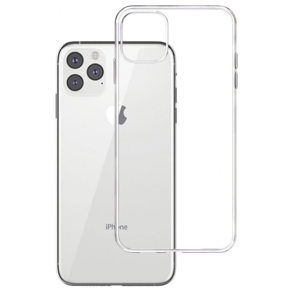 Самый тонкий TPU чехол - прозрачный (iPhone 11 Pro Max)