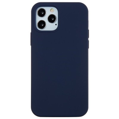 Твердый силиконовый чехол (TPU) для Apple iPhone 12 (12 Pro) - синий | Vacins.lv