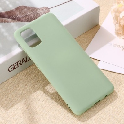 Samsung Galaxy A71 (5G) Shell (TPU) твердый силиконовый чехол - мятный | Vacins.lv