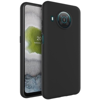 Nokia X20 (X10) „Imak“ твердый силиконовый чехол из TPU чёрного цвета | Vacins.lv