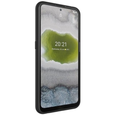 Nokia X20 (X10) „Imak“ твердый силиконовый чехол из TPU чёрного цвета | Vacins.lv